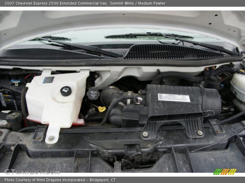 Summit White / Medium Pewter 2007 Chevrolet Express 2500 Extended Commercial Van