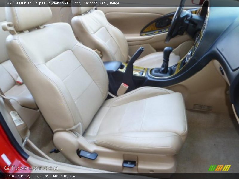  1997 Eclipse Spyder GS-T Turbo Beige Interior