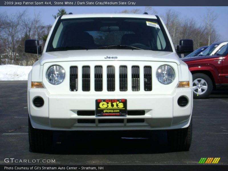 Stone White / Dark Slate Gray/Medium Slate Gray 2009 Jeep Patriot Sport 4x4