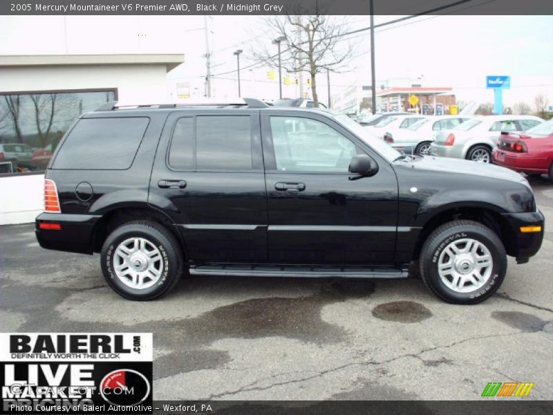 Black / Midnight Grey 2005 Mercury Mountaineer V6 Premier AWD