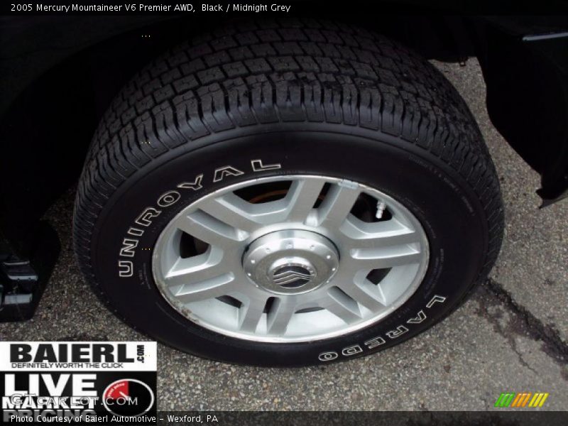 Black / Midnight Grey 2005 Mercury Mountaineer V6 Premier AWD