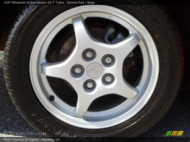 Saronno Red / Beige 1997 Mitsubishi Eclipse Spyder GS-T Turbo