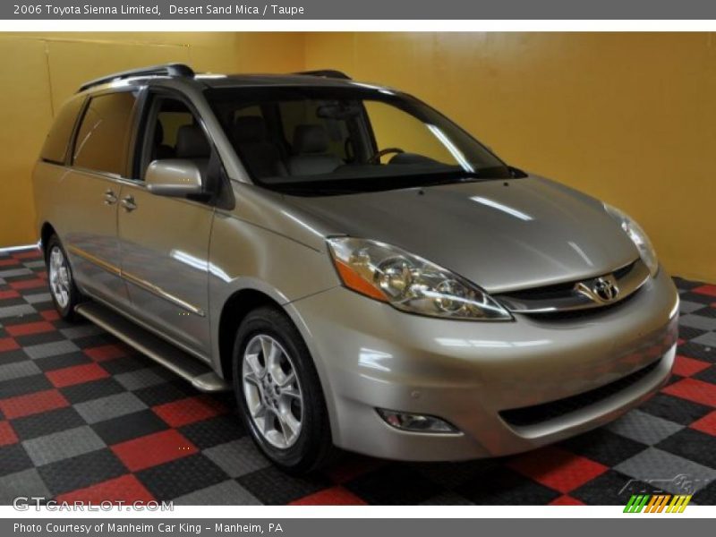 Desert Sand Mica / Taupe 2006 Toyota Sienna Limited