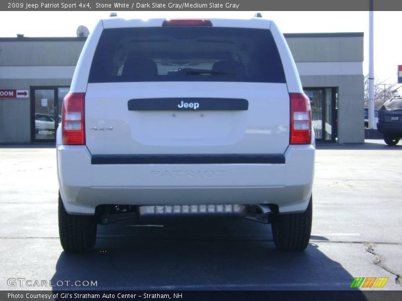 Stone White / Dark Slate Gray/Medium Slate Gray 2009 Jeep Patriot Sport 4x4