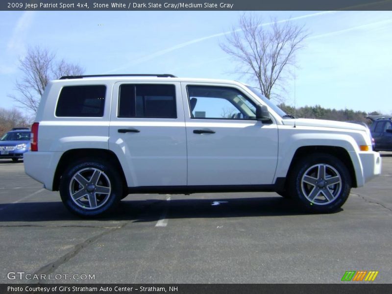 Stone White / Dark Slate Gray/Medium Slate Gray 2009 Jeep Patriot Sport 4x4