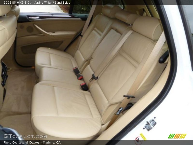 Alpine White / Sand Beige 2008 BMW X5 3.0si