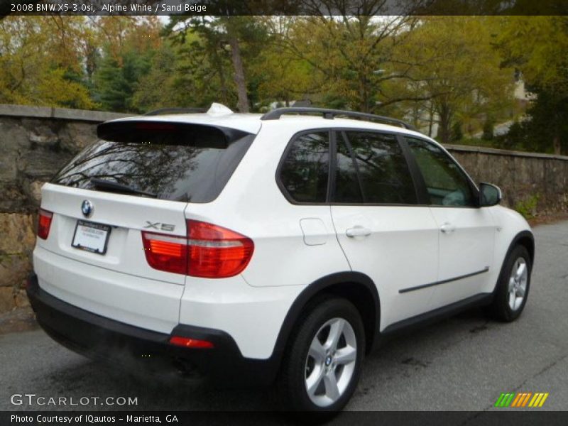 Alpine White / Sand Beige 2008 BMW X5 3.0si