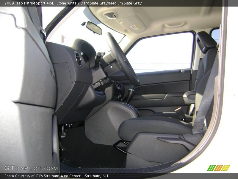 Stone White / Dark Slate Gray/Medium Slate Gray 2009 Jeep Patriot Sport 4x4