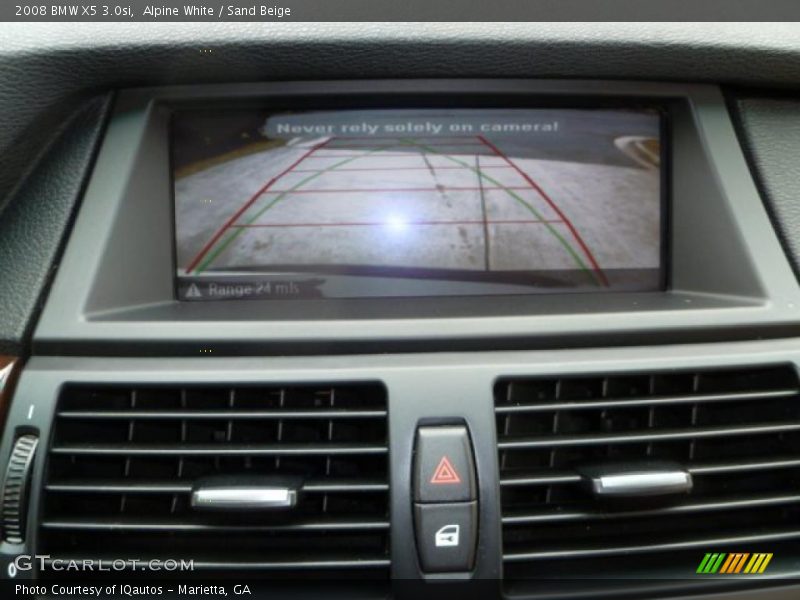 Alpine White / Sand Beige 2008 BMW X5 3.0si