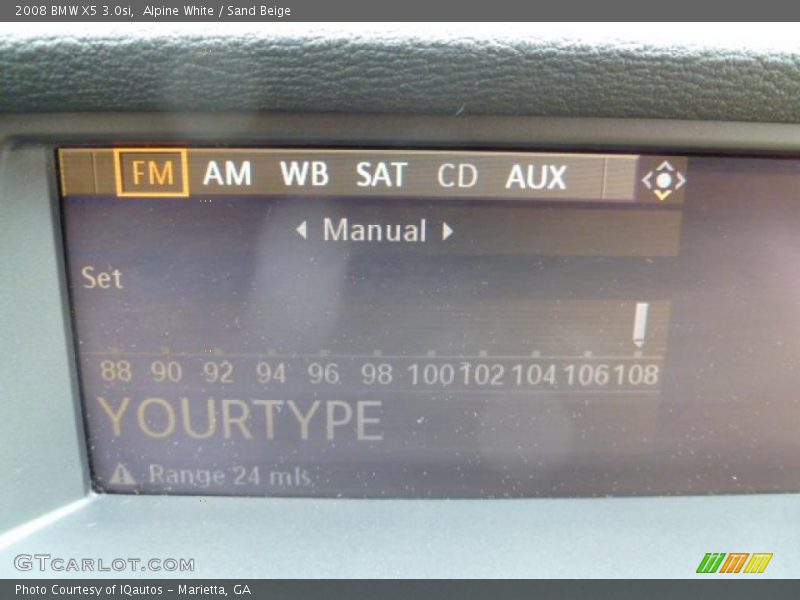 Alpine White / Sand Beige 2008 BMW X5 3.0si