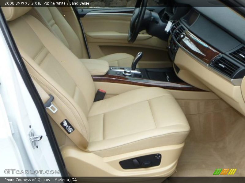 Alpine White / Sand Beige 2008 BMW X5 3.0si