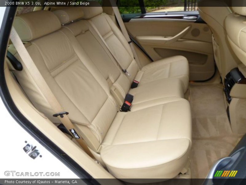 Alpine White / Sand Beige 2008 BMW X5 3.0si