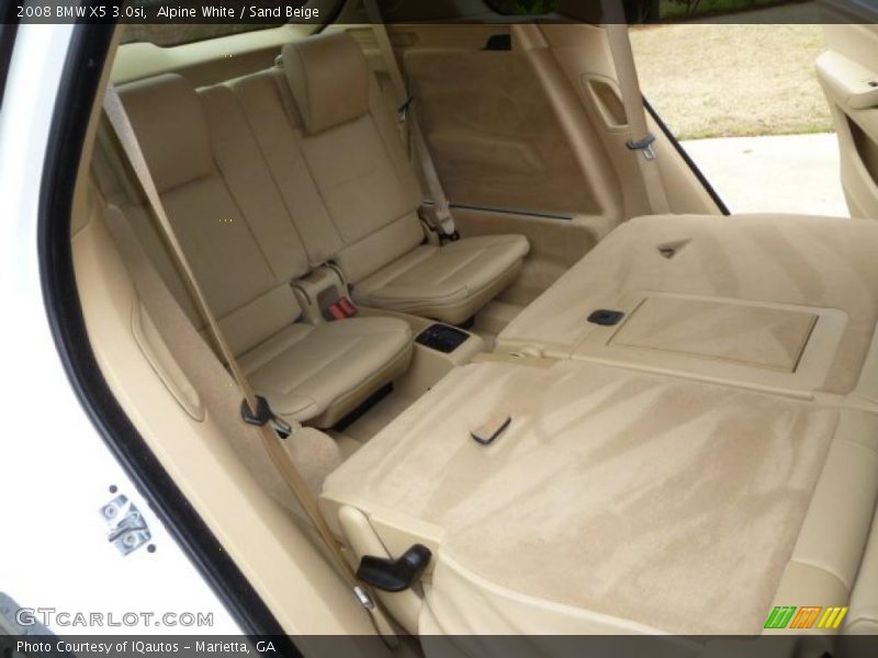 Alpine White / Sand Beige 2008 BMW X5 3.0si