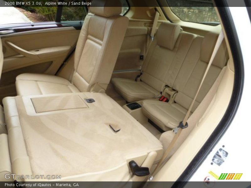 Alpine White / Sand Beige 2008 BMW X5 3.0si