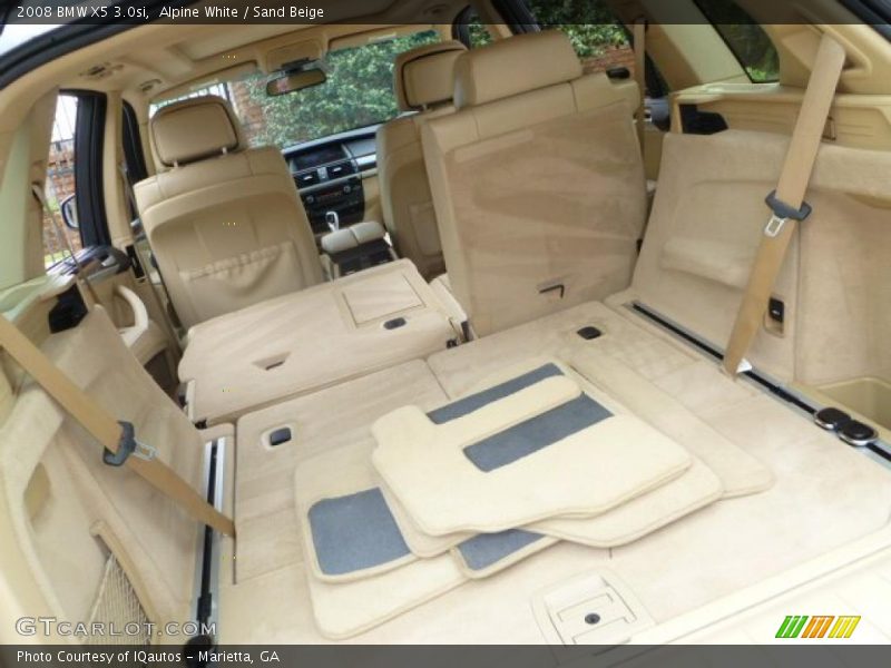 Alpine White / Sand Beige 2008 BMW X5 3.0si