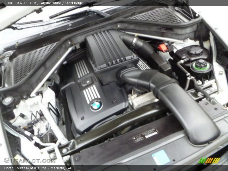 Alpine White / Sand Beige 2008 BMW X5 3.0si