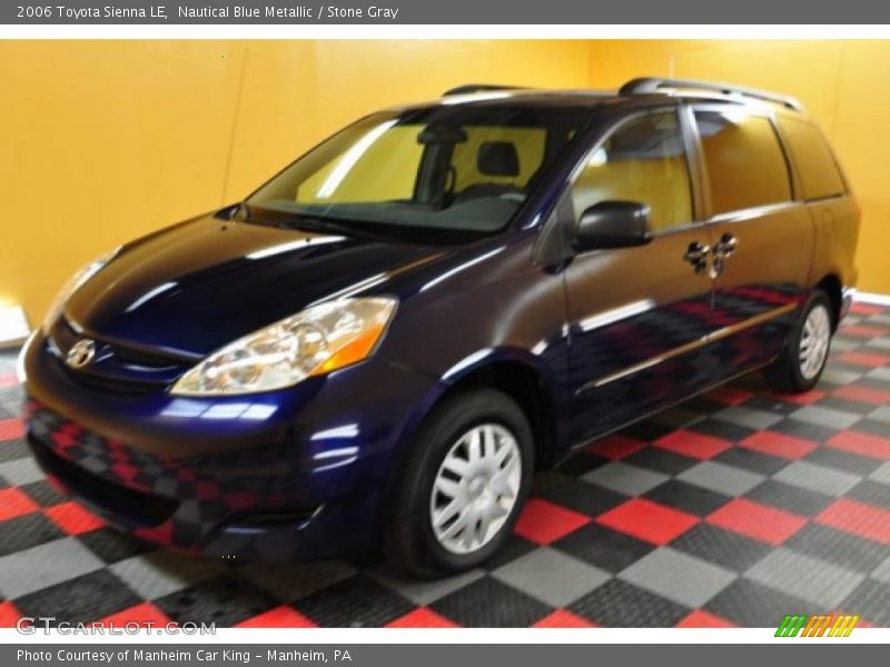 Nautical Blue Metallic / Stone Gray 2006 Toyota Sienna LE