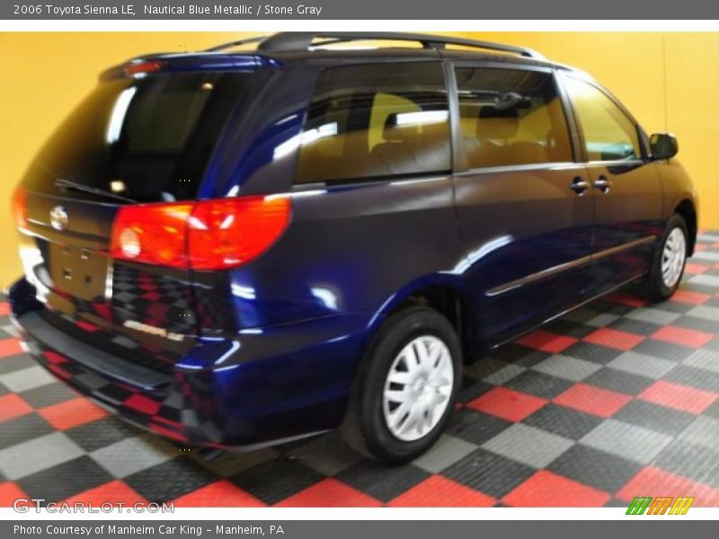 Nautical Blue Metallic / Stone Gray 2006 Toyota Sienna LE