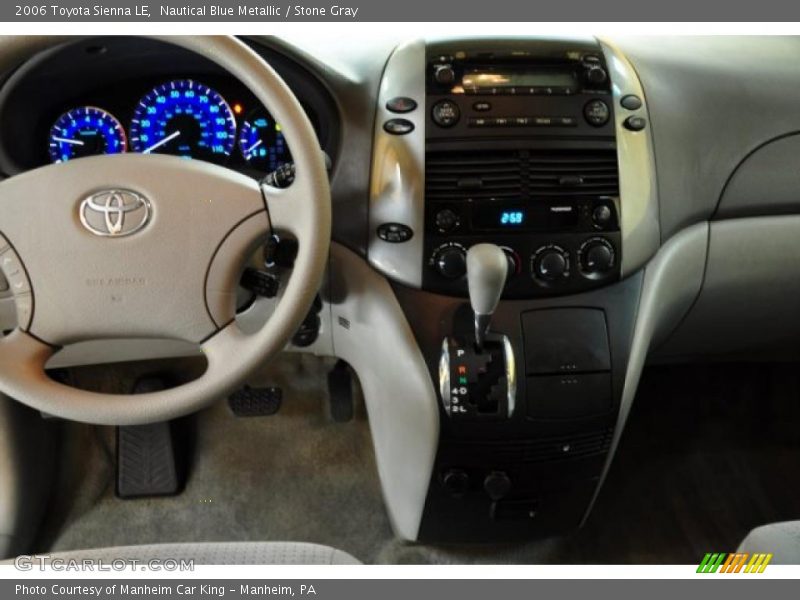 Nautical Blue Metallic / Stone Gray 2006 Toyota Sienna LE