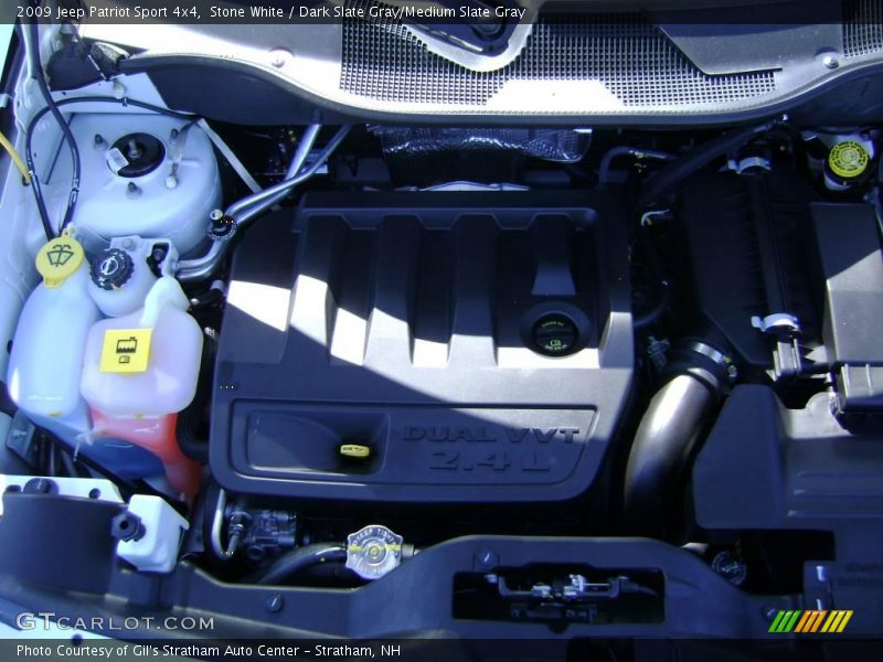 Stone White / Dark Slate Gray/Medium Slate Gray 2009 Jeep Patriot Sport 4x4