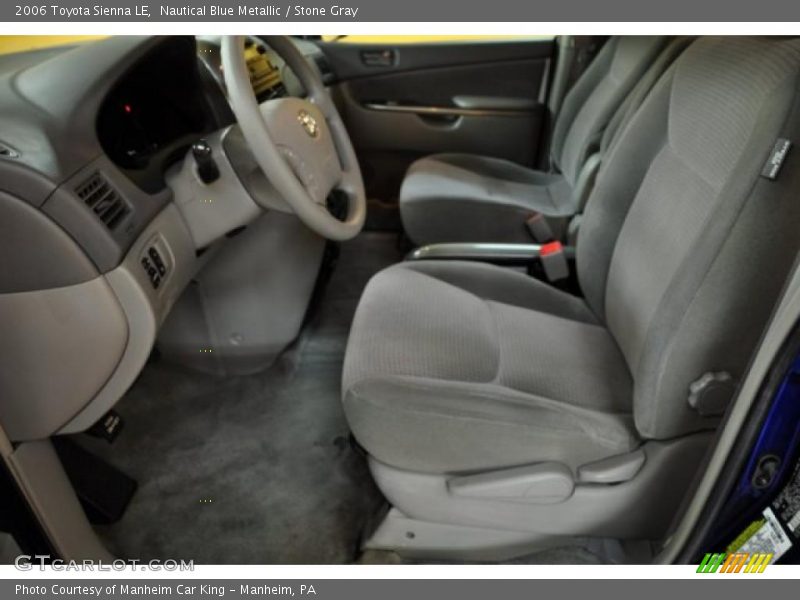 Nautical Blue Metallic / Stone Gray 2006 Toyota Sienna LE