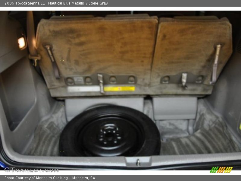 Nautical Blue Metallic / Stone Gray 2006 Toyota Sienna LE