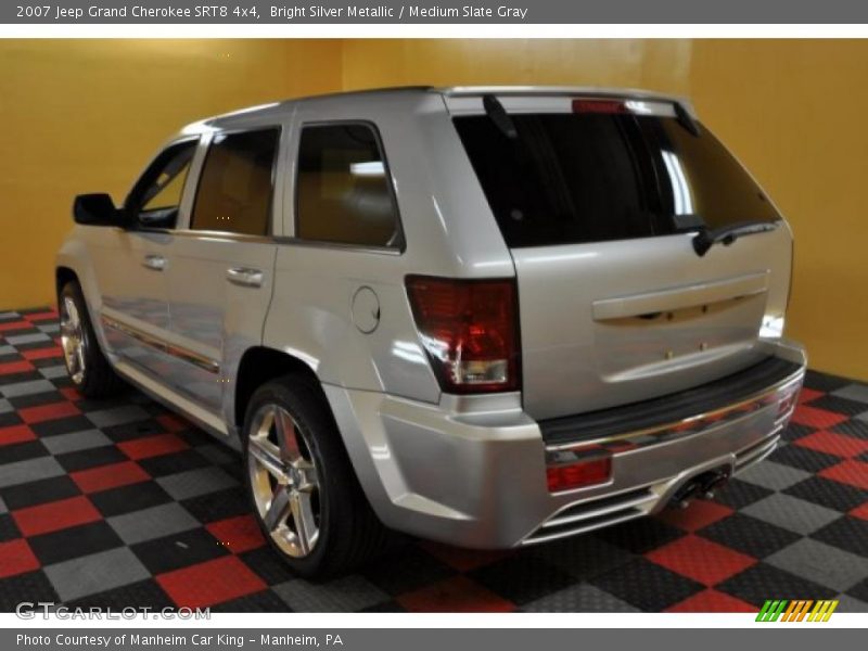 Bright Silver Metallic / Medium Slate Gray 2007 Jeep Grand Cherokee SRT8 4x4