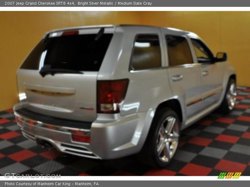 Bright Silver Metallic / Medium Slate Gray 2007 Jeep Grand Cherokee SRT8 4x4