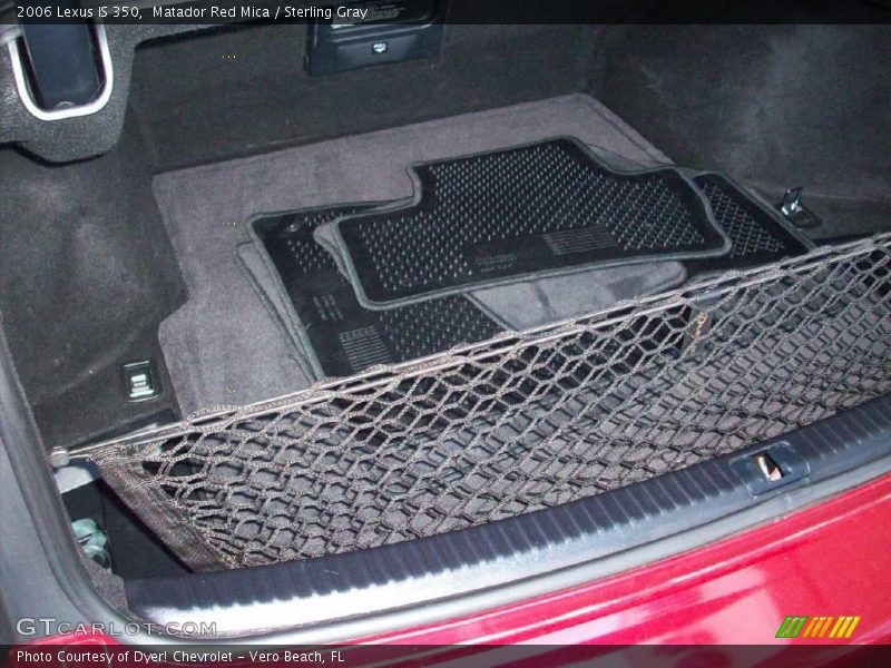 Matador Red Mica / Sterling Gray 2006 Lexus IS 350