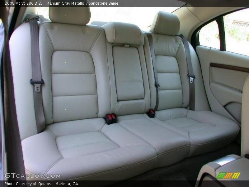 Titanium Gray Metallic / Sandstone Beige 2008 Volvo S80 3.2