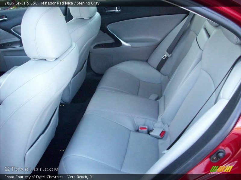 Matador Red Mica / Sterling Gray 2006 Lexus IS 350