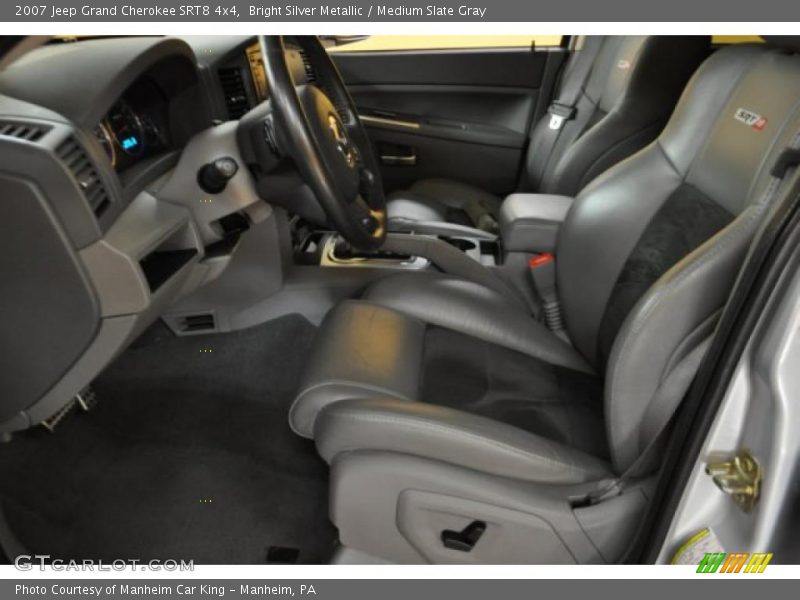 Bright Silver Metallic / Medium Slate Gray 2007 Jeep Grand Cherokee SRT8 4x4