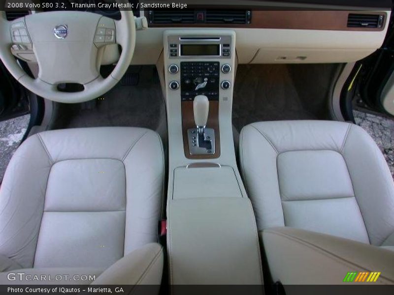 Titanium Gray Metallic / Sandstone Beige 2008 Volvo S80 3.2