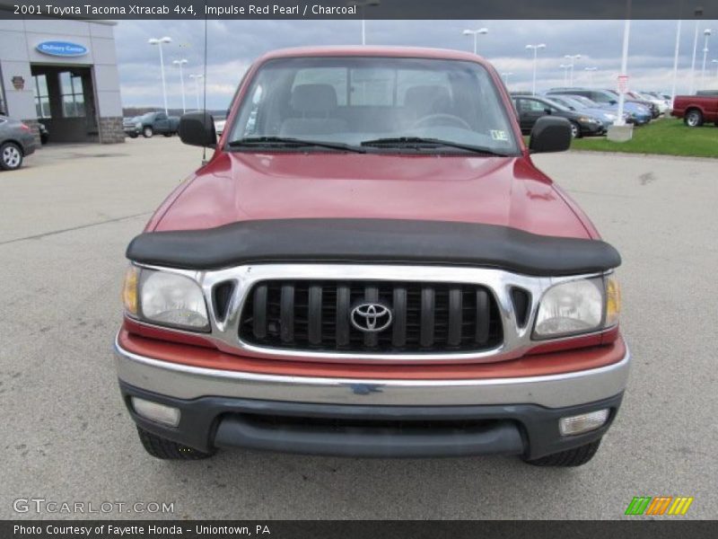 Impulse Red Pearl / Charcoal 2001 Toyota Tacoma Xtracab 4x4