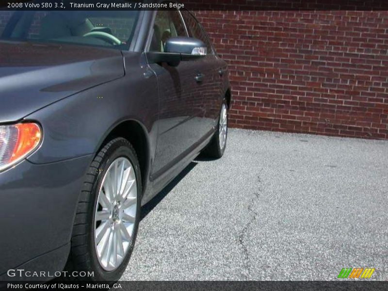Titanium Gray Metallic / Sandstone Beige 2008 Volvo S80 3.2