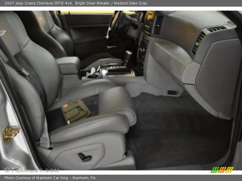 Bright Silver Metallic / Medium Slate Gray 2007 Jeep Grand Cherokee SRT8 4x4