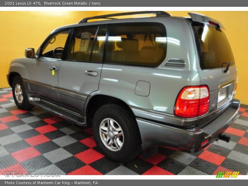 Riverrock Green Metallic / Ivory 2001 Lexus LX 470
