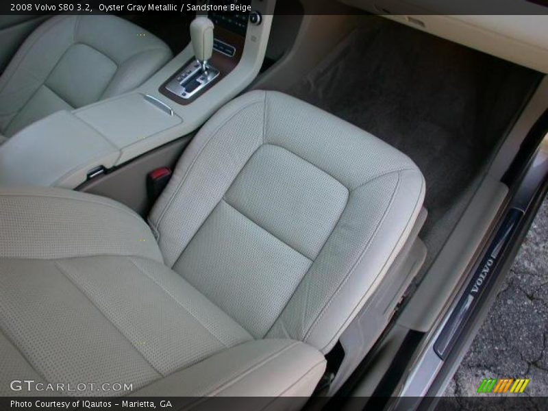Oyster Gray Metallic / Sandstone Beige 2008 Volvo S80 3.2
