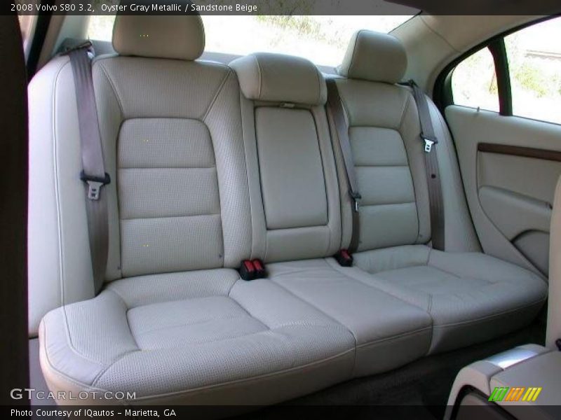 Oyster Gray Metallic / Sandstone Beige 2008 Volvo S80 3.2