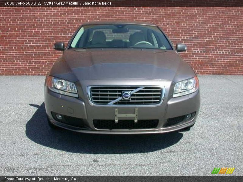 Oyster Gray Metallic / Sandstone Beige 2008 Volvo S80 3.2