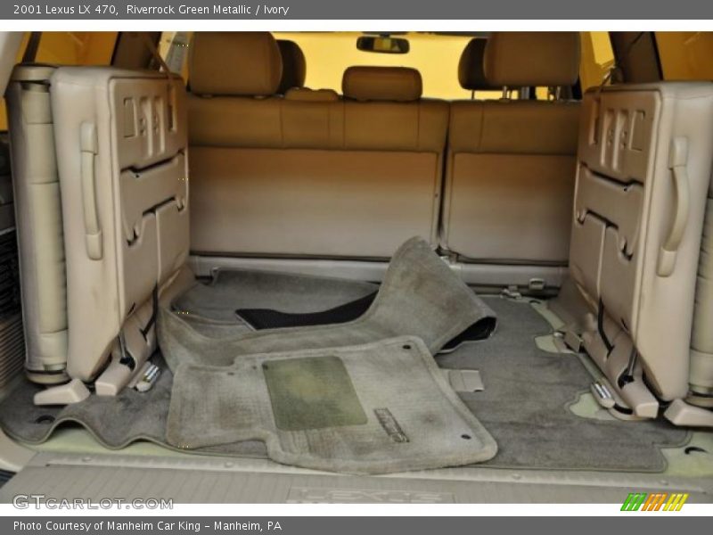 Riverrock Green Metallic / Ivory 2001 Lexus LX 470