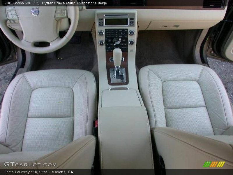 Oyster Gray Metallic / Sandstone Beige 2008 Volvo S80 3.2