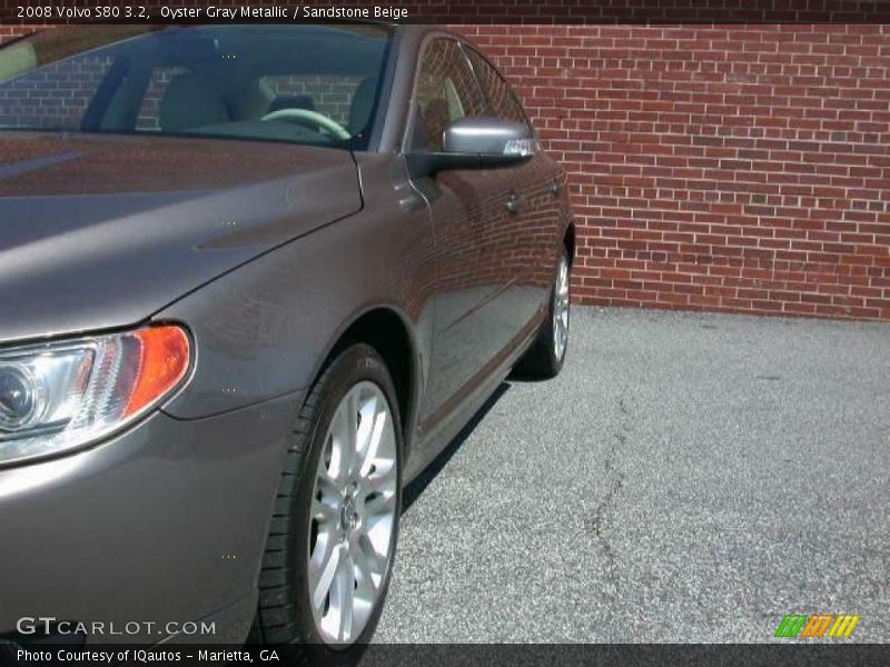 Oyster Gray Metallic / Sandstone Beige 2008 Volvo S80 3.2