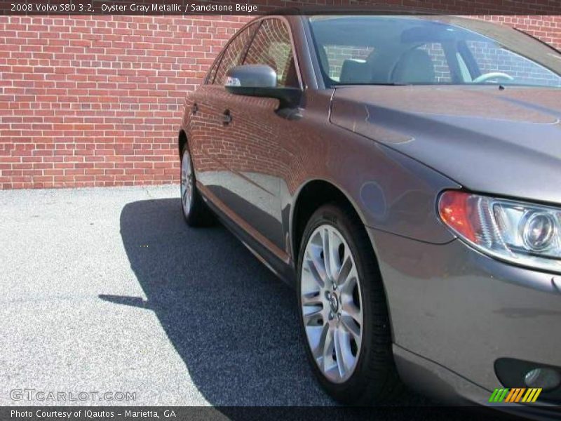 Oyster Gray Metallic / Sandstone Beige 2008 Volvo S80 3.2
