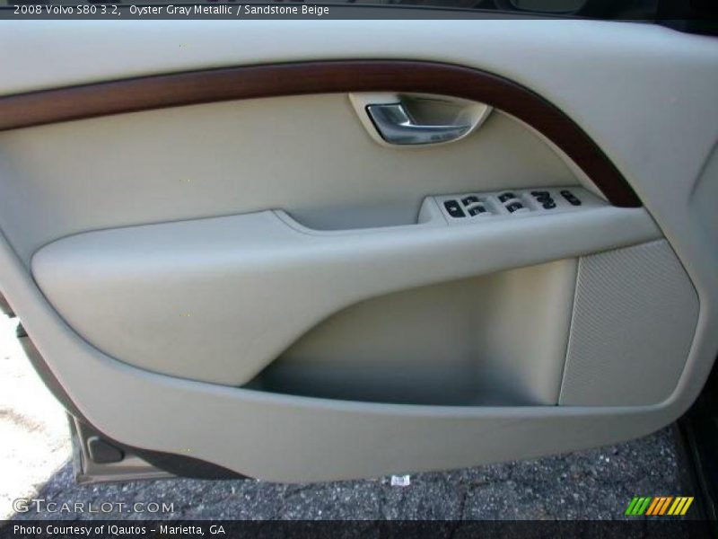Oyster Gray Metallic / Sandstone Beige 2008 Volvo S80 3.2