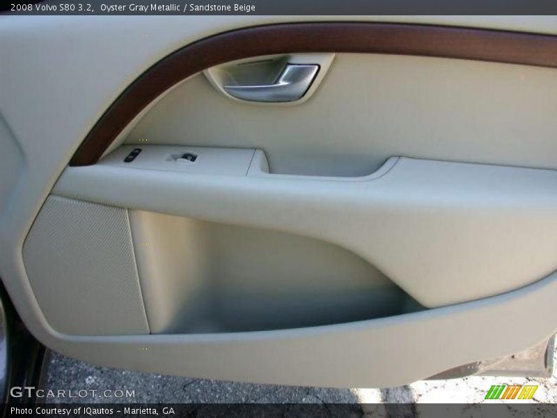Oyster Gray Metallic / Sandstone Beige 2008 Volvo S80 3.2