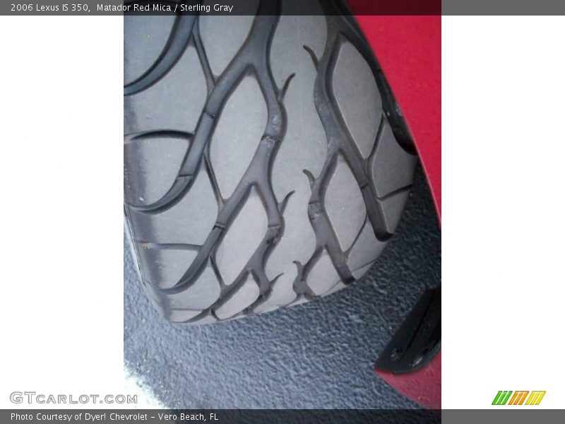 Matador Red Mica / Sterling Gray 2006 Lexus IS 350