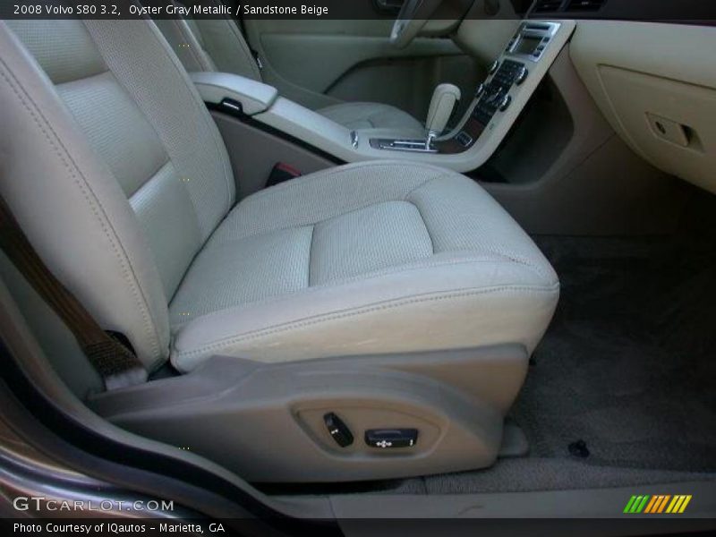 Oyster Gray Metallic / Sandstone Beige 2008 Volvo S80 3.2
