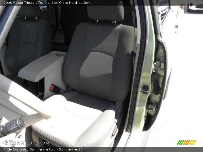Kiwi Green Metallic / Stone 2008 Mazda Tribute s Touring