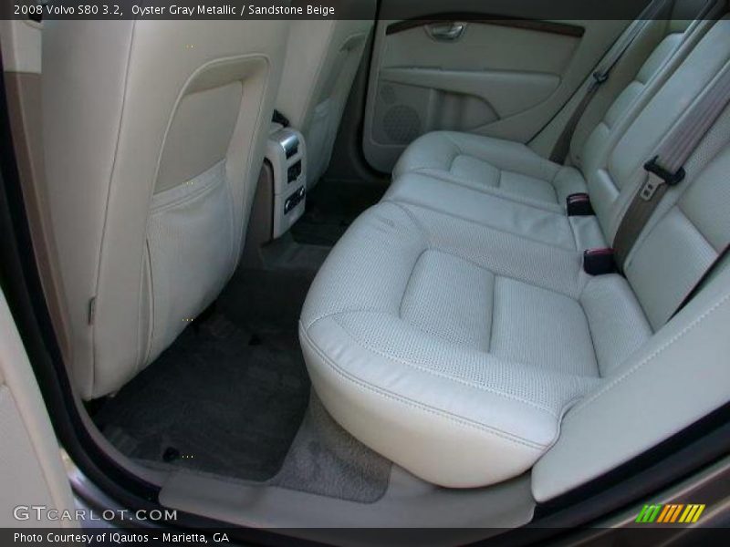 Oyster Gray Metallic / Sandstone Beige 2008 Volvo S80 3.2